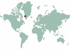 Kangerlussuaq Airport in world map