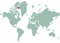 Qaanaaq Airport in world map