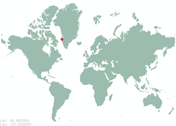 Akulliit in world map