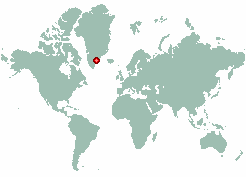 Igssalik in world map